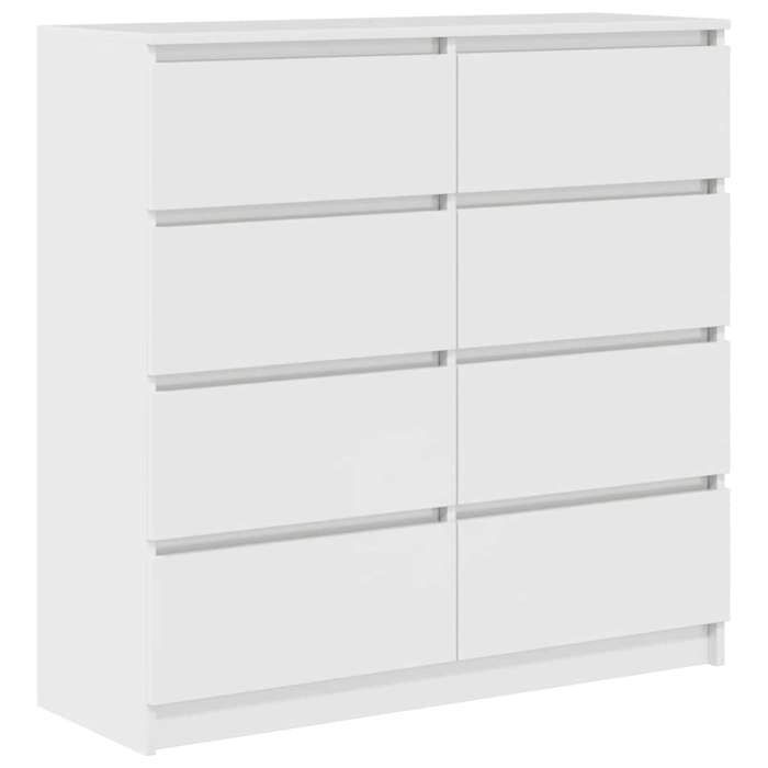 VidaXL White Buffet 100x35x99 Cm Engineered Wood, Storage Cabinet, Entryway Furniture, Accent Furniture, Furniture of 3328489
