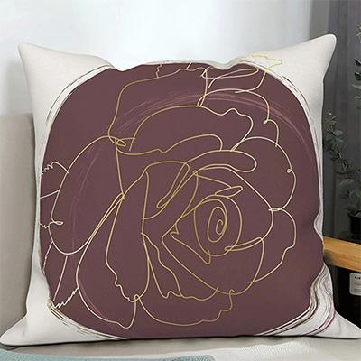 Home Decor Abstract Floral Leaf Pattern Pillow Covers Pattern Cushion Cover Suitable for Sofa Bedroom Car Pillow Cover