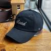 New simple embroidery letter cap children spring and autumn casual polished cotton wide brim baseball cap men