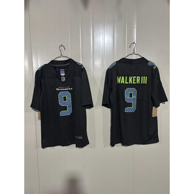 NFL Seattle Seahawks 2nd Gen Football Jersey Super Bowl Patch Sports Uniform