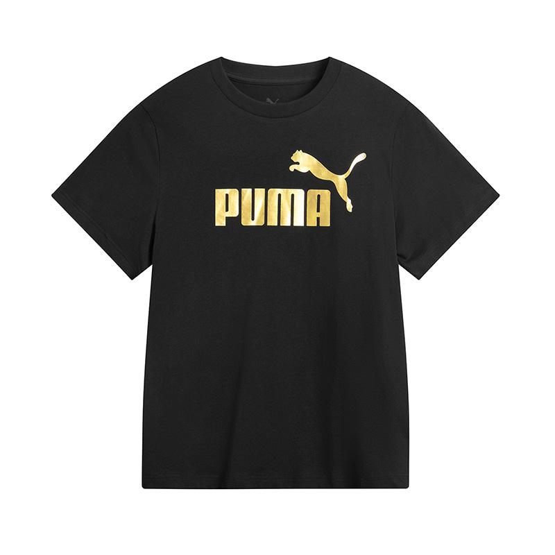 Puma НОМЕР СУЩНОСТИ. 1 ЛОГОТИП Футболка Унисекс Черная 689312-56
