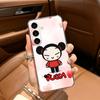 Cute Cartoon Pucca Garu Clear Soft Silicone Phone Case for Samsung Galaxy A71, A70, A52, A51, A40, A30