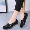 Plus Size 44 Shoes for Women Autumn Moccasins Flats Woman Loafers Genuine Leather Female Casual Shoes Slip On Ballet Nurse Shoes