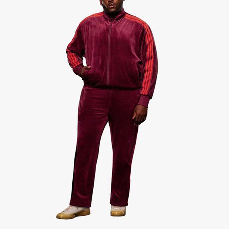 adidas X IVY PARK Велюровая спортивная куртка Вишневое дерево HN0305