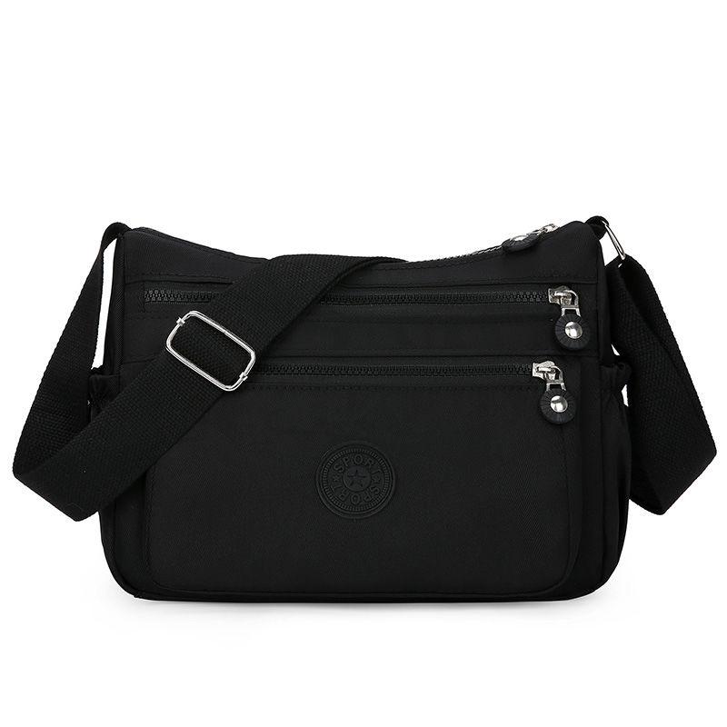 Сумка из ткани Оксфорд, женская модная сумка для отдыха и путешествий, многослойная сумка через плечо, женская сумка через плечо