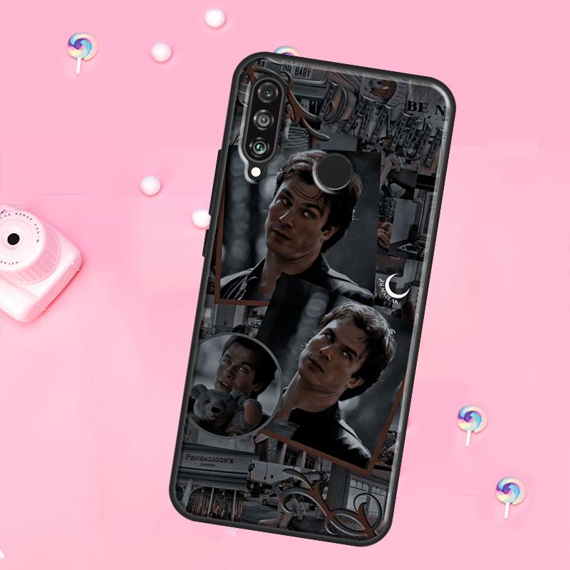 Деймон Сальваторе Дневники вампира Для Huawei Nova 12s 12i 8i 11i 9 10 SE Y60 Y70 Y90 Y72 Y73 Y61 Y91 P60 Pro P30 P40 Lite Чехол