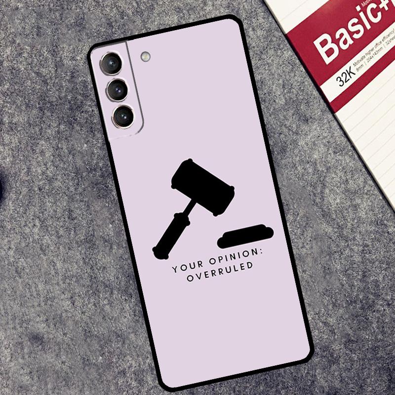 Студент-юрист Адвокат Судья Дело Для Samsung Galaxy S25 S26 Ultra S20 S22 S23 S24 Ultra S21 Plus S10 S25 FE Чехол Coque