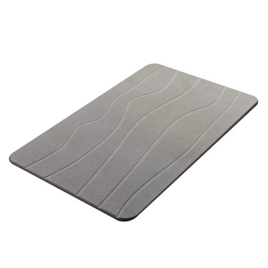 Bathroom Floor Mat Quick Absorbent Quick-Drying Diatom Mud Anti-Slip Bottom Entry Rug