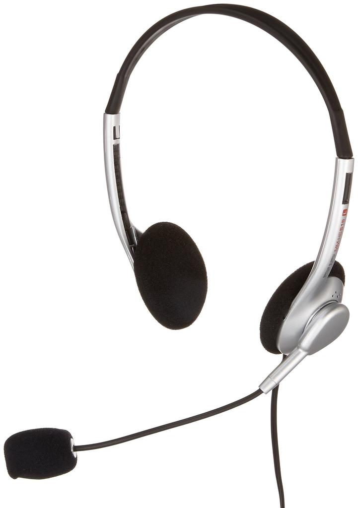 Мультимедийная гарнитура для ПК SANWA SUPPLY Silver MM-HS515SV