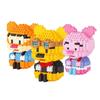 Bear Friends Nanoblock, популярные корейские игрушки