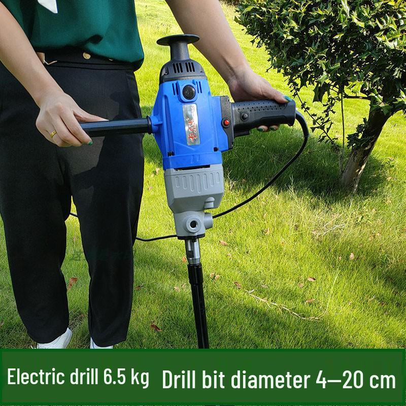 Мощный электрический земляной бур для копания и посадки