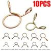 10Pcs 5-31MM Hose Clamp Air Tubing Spring Hoop Pipe Clip  Fuel Tube Water Pipe Motorcycle Scooter