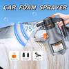 Wireless Portable Car Foam Sprayer Large Capacity Electric Foam Mist Spray Bottle For Gardening House Car Cleaning