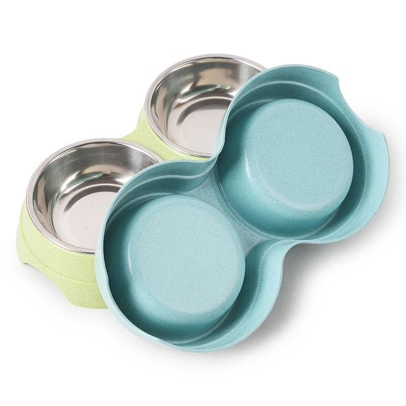 Миска для кормления животных, двойная