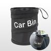 Автомобильный мусорный бак Складная конструкция с застежкой-липучкой Большая вместимость Простая установка Складной