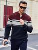 MAGCOMSEN Зимний Вязаный Гольф Длинный Высокий Однотонный Деловой С Длинной Молнией Размер M Мужской Свитер, Свитер, Рукав, Шея, Цвет, Свитер, Рукава, Теплый, Внутренний,