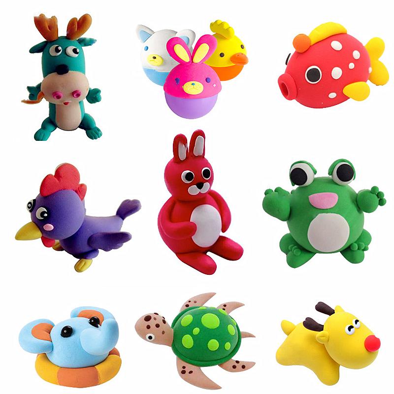 DIY безопасная красочная легкая глиняная игрушка 24 цвета мягкий пластилин коробка для хранения набор игрушек 