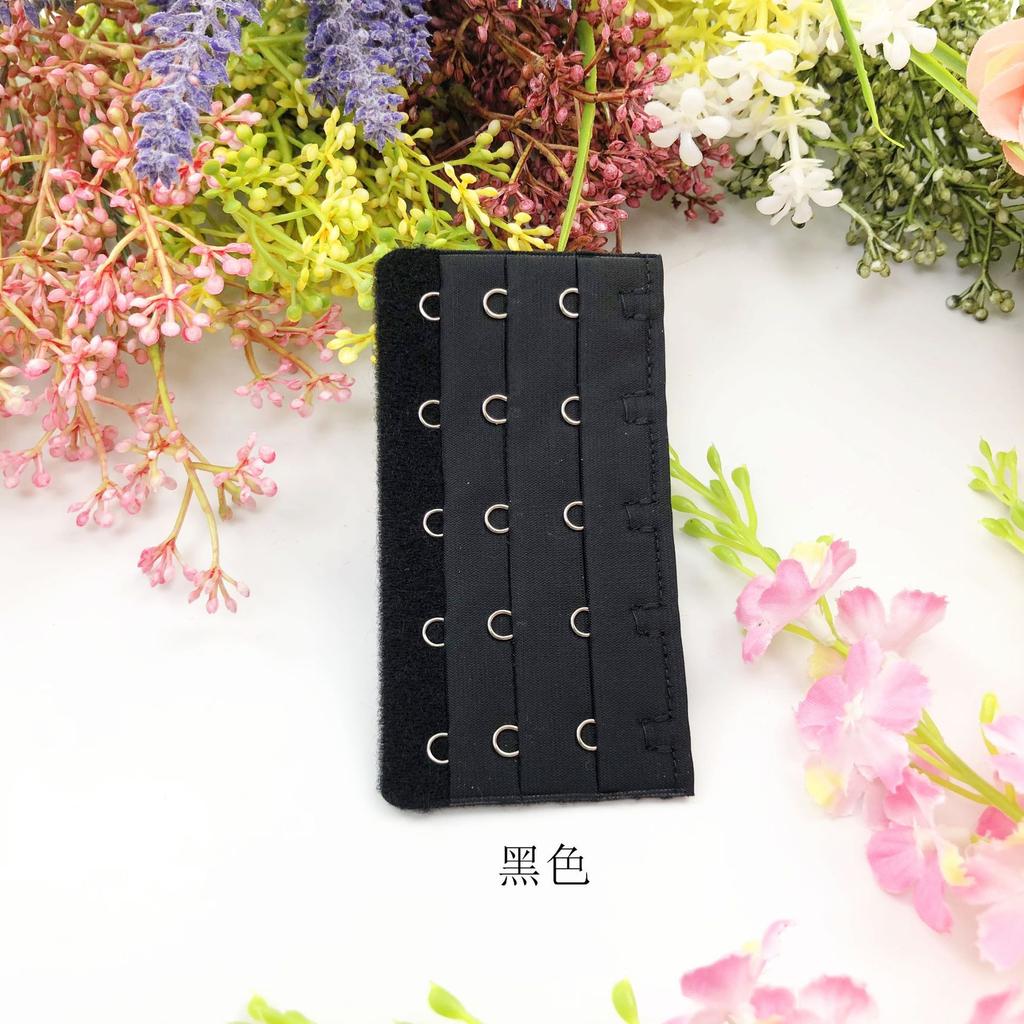 3 Pcs Women's Bra Extenders 3 Rows 5 Hooks Bra Underwear Clasp Strap Buckle Extension Sewing Tools Intimates Accessories
