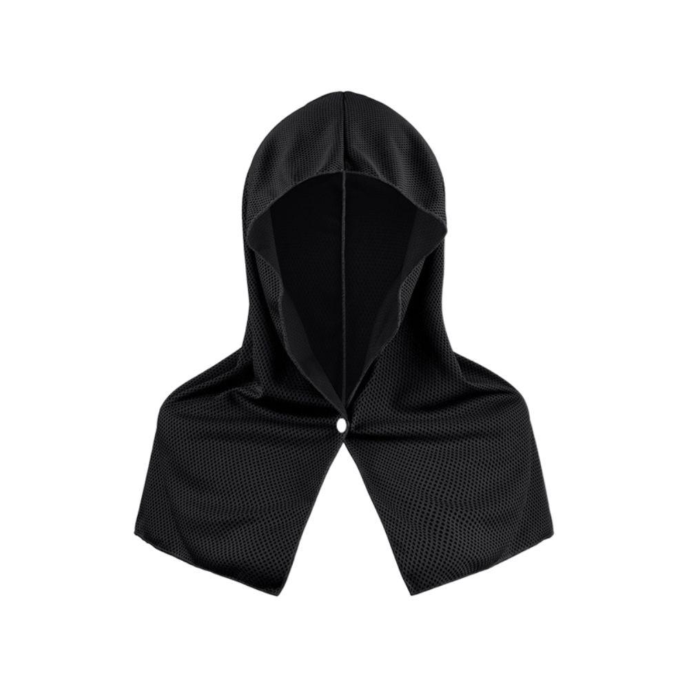 Дышащая U-образная толстовка с капюшоном для пляжа UPF50+, приятное для кожи охлаждающее полотенце для лета