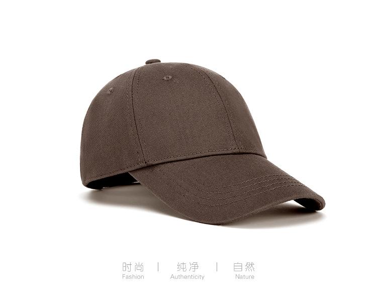 Composite material ultra-small head circumference-cm small size solid color simple baseball cap cap casual versatile and lightweight
