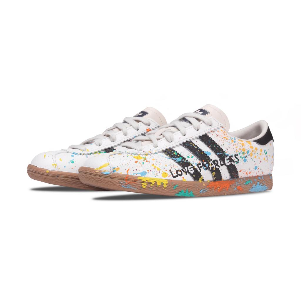 Adidas Originals Stadt Abrasion Resistant Low top German Army Trainers Unisex Ecru JR8312(Team-1433 )-Random packaging bags