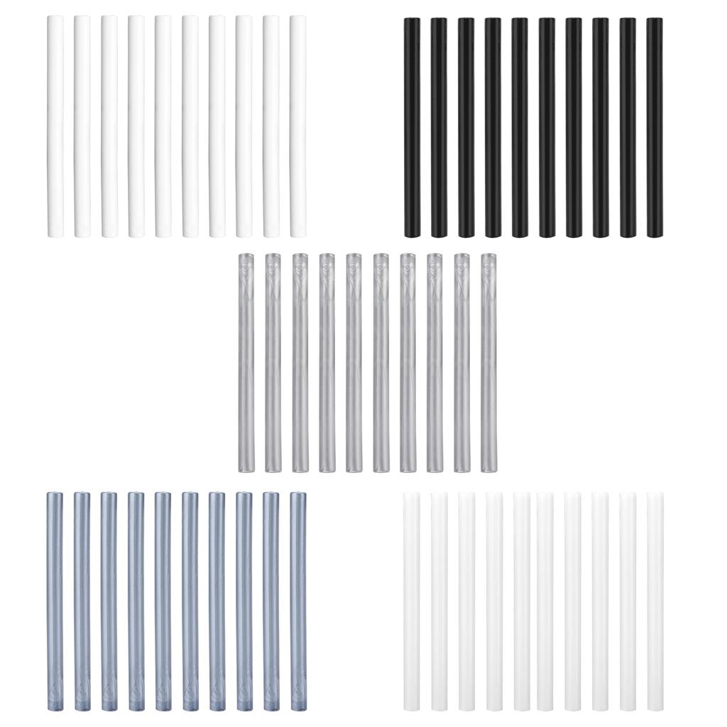 10Pcs Sealing Wax Sticks MultiColor Small Round Stamp Tools for DIY Invitations Cards Envelopes