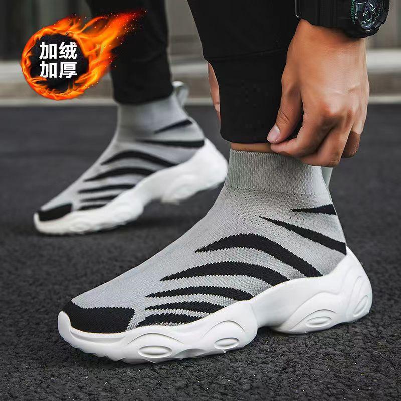 Fashion New Socks Running Shoes Women's Sneakers Sports Shoes for Women Man Breathable Casual Elasticity Platform Vulcanize Ankle Boots
