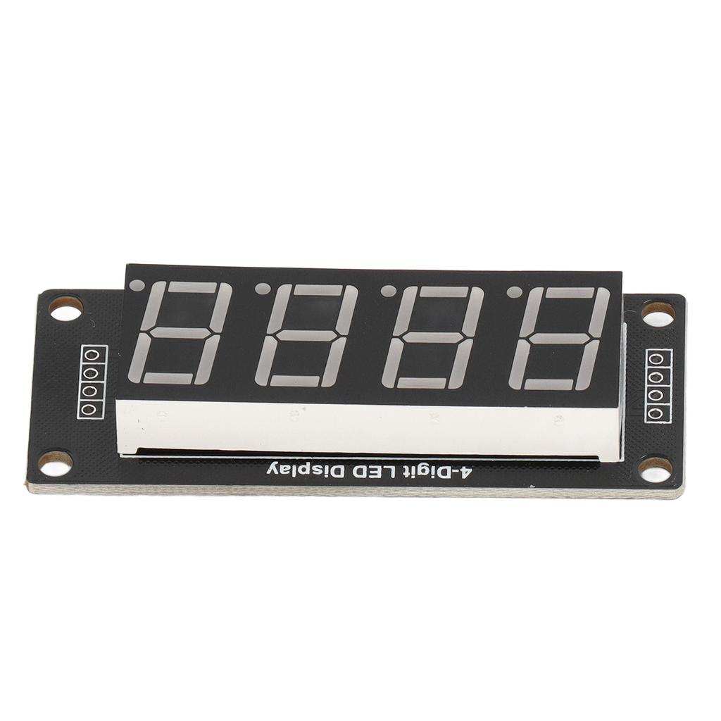 Цифровой светодиодный дисплейный модуль с трубкой, 4 цифры, 7 сегментов, 0,56 дюйма, чип привода TM1637, зеленый