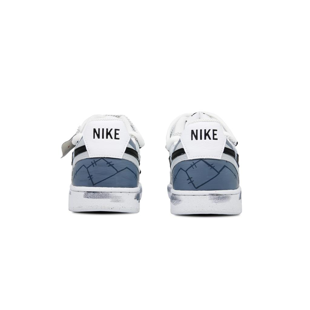 Nike Кроссовки для скейтборда Court Vision 1 Low top Мужские Бело-синие DH2987-101(Команда60-)
