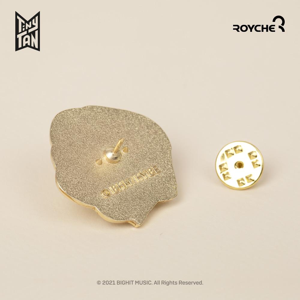 BTS (Бантан Бойз)  Значок с динамитом TinyTan, металлический тип, официальный, оригинальный, аутентичный, K-POP, айдол