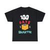 Футболка с принтом '100 Дней Школы 100 Дней Умнее', S-5XL