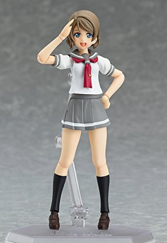 Figma Лав Ватанабэ You АБС ПВХ окрашенная шарнирная фигурка Live! Солнечный свет!! Немасштабируемый и