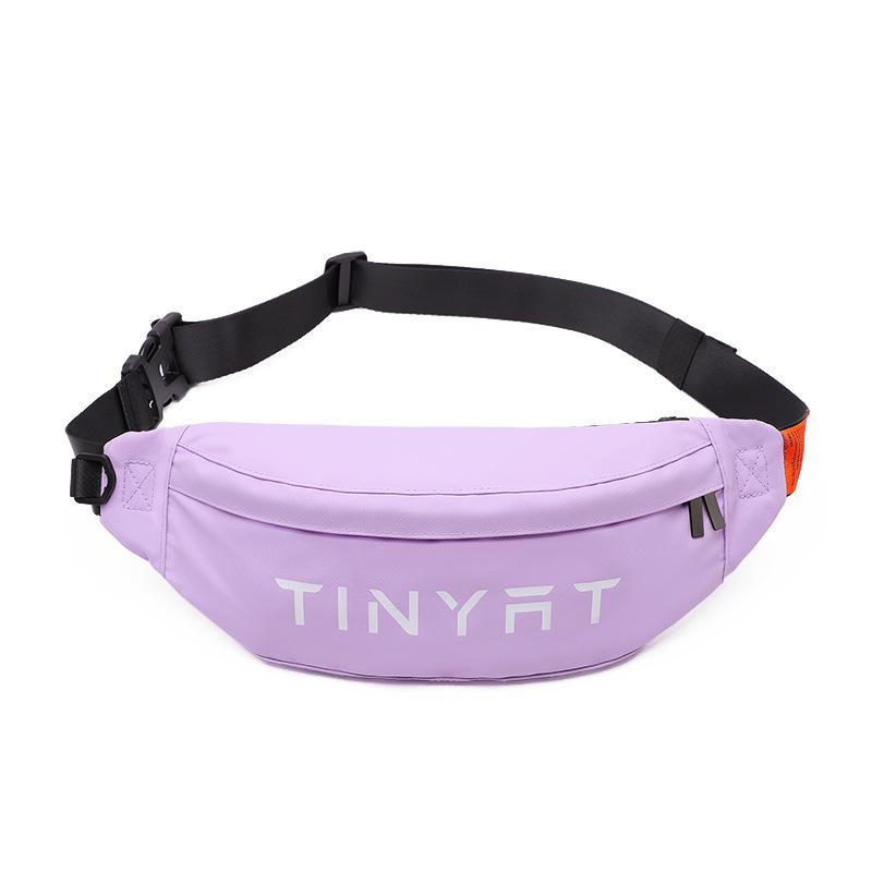 TINYAT мужская поясная сумка кошелек повседневная большая поясная сумка для телефона женская парусиновая дорожная сумка для телефона Фанни сумка-банан на бедре с 4 карманами