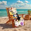 Dragon Ball beach towel Outdoor camping Beach towel for vacation swim Outdoor pool Absorbent bath towel