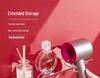 Punch-Free 304 Stainless Steel Hair Dryer Holder: Universal Wall-Mounted Rack for Hotel Bathrooms.