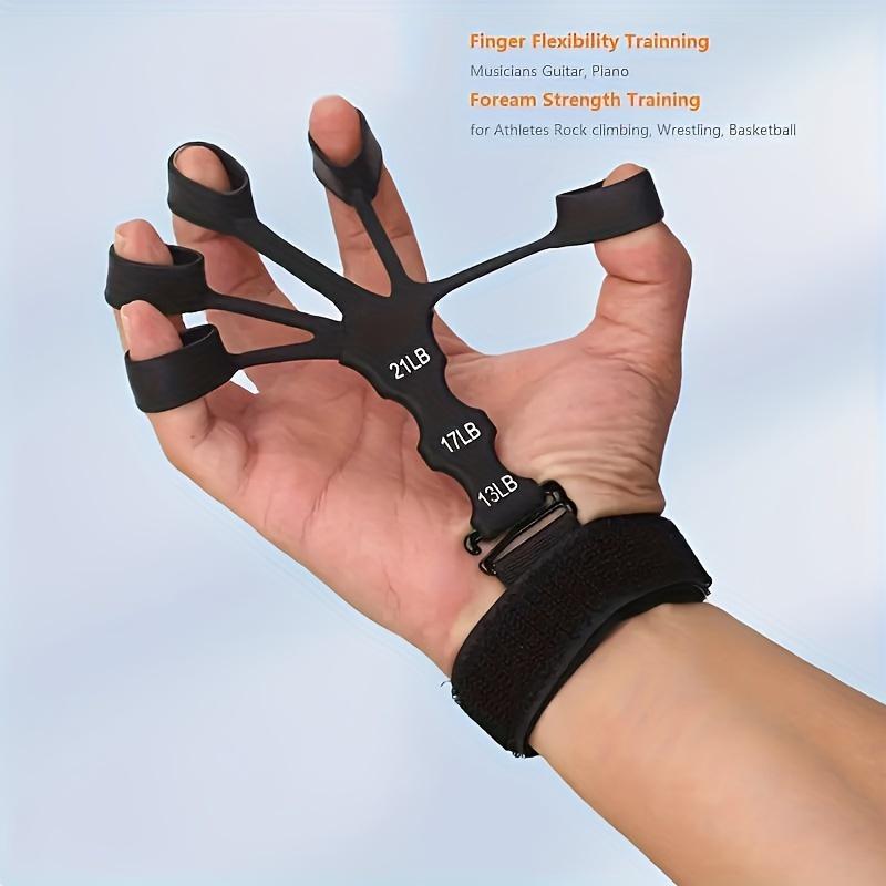 1 шт. Силиконовый Gripster Grip Strengther Растяжитель для пальцев Тренажер для рук Тренажер для фитнеса Тренировки и упражнения для укрепления рук