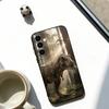 Dinosaur  Phone Case Black Silicone Soft For Samsung Galaxy A73,A72,A71,A70,A53,A52,A51