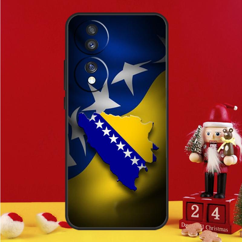 Чехол с флагом Боснии и Герцеговины для Honor Magic 7 6 8 Pro Honor Win X9a X9b X9c X9d X8c X8b 50 70 90 200 400 Lite Чехол