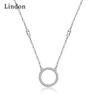 Lindon Women Necklace Pendant Copper Alloy Zircon Fashion Gift