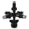 Садовый спринклер для орошения, туман, 5-головочная насадка-распылитель, монтажный адаптер 1/2 дюйма