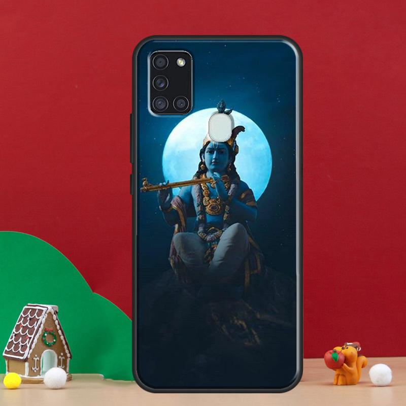 Indian God Lord Krishna Cover For Samsung Galaxy A54 A34 A14 A32 A12 A22 A52 A72 A13 A33 A53 A50 A52S A51 A71 Back Case