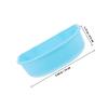 Hanging Plastic Pet Bowl Sturdy Cat Dog Cage Feeder Smooth Surface Food Water Container Hanging Pet Bowl Puppy Feeder