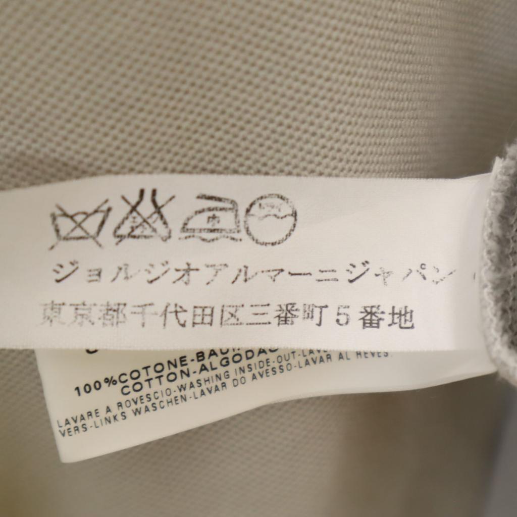 Armani Collezioni Сделано в Италии Футболка-поло с коротким рукавом L серый Женский Б/у