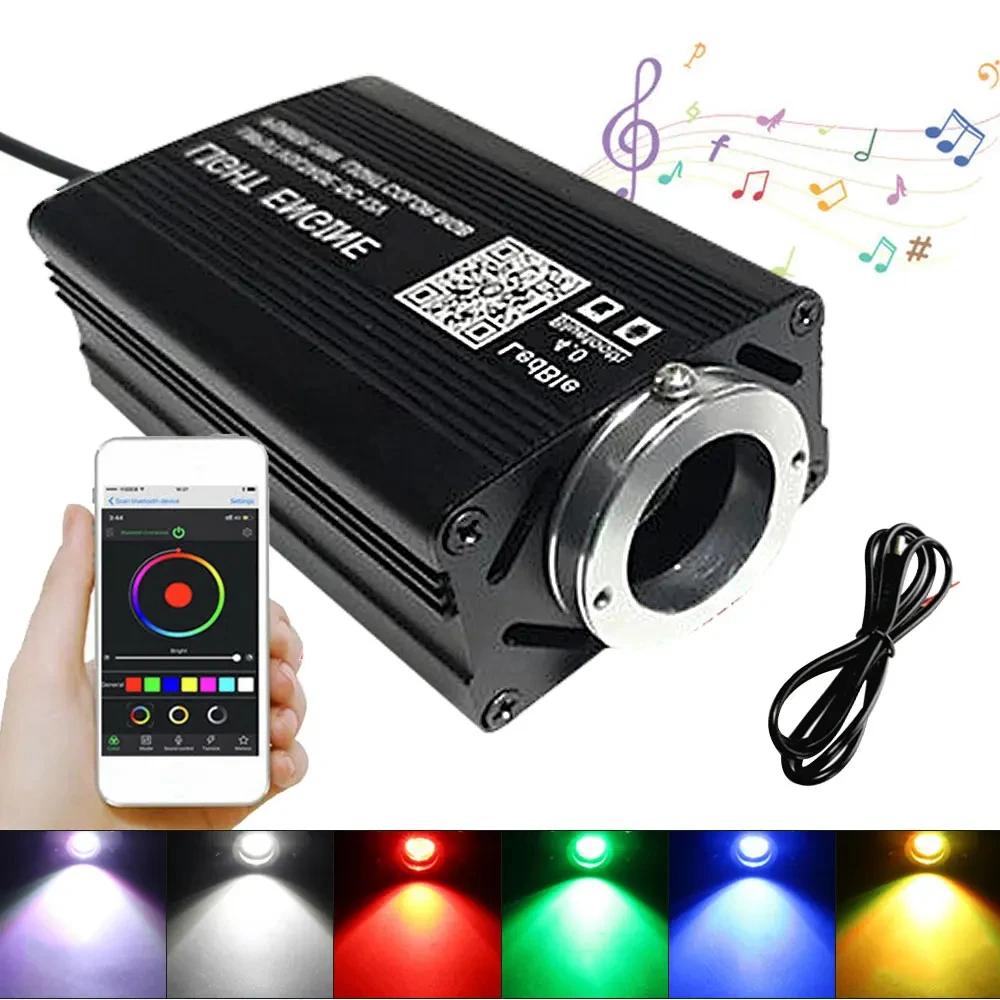 Starry Sky Roof LED Ambient Light RGB APP Control USB Car Interior Ceiling Atmosphere Lamp Universal for Sedan SUV Truck Decor