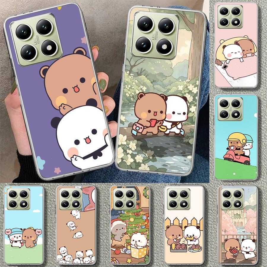 Мультяшный милый чехол Bubu Dudu для Xiaomi Redmi Note 15 14 13 12 11 Pro Plus 14S 12S 11S 11T 11E 10S 10 Индивидуальный Fund