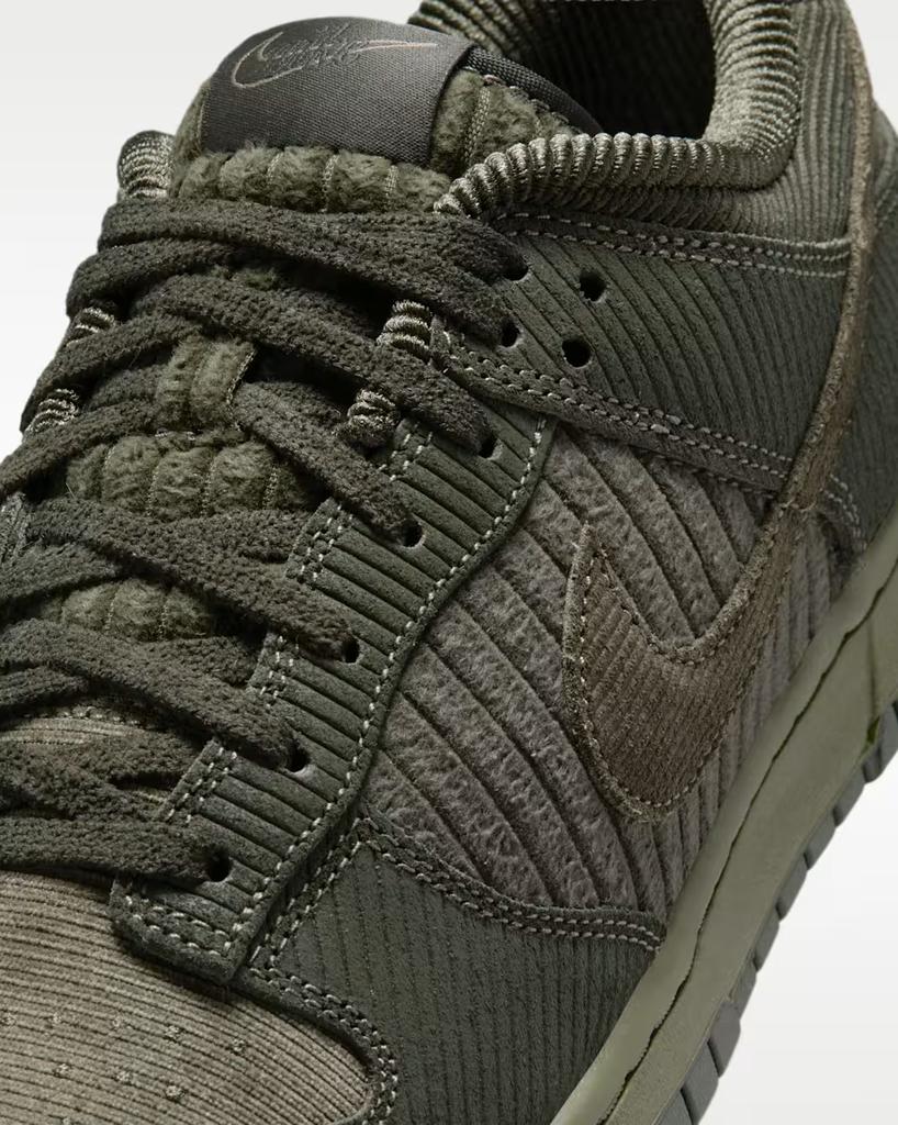 IB7746-300 Nike Dunk Low Retro PRM "Cargo Khaki/Medium Olive" (Мужской)