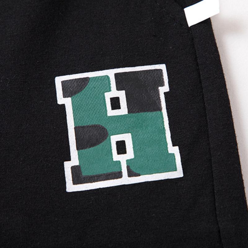 Детские шорты с короткими рукавами. Спортивный костюм. Летний повседневный костюм из двух предметов для мальчиков.