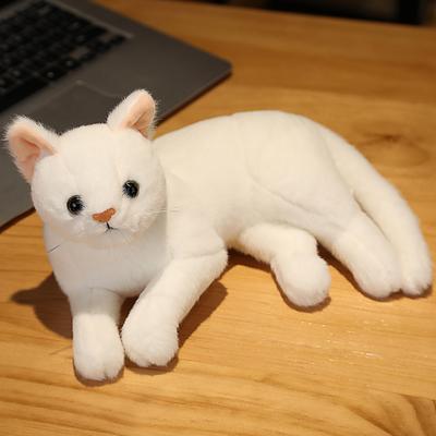 Кукла из ПП хлопка, имитация кошки, лепка котенка, плюшевая игрушка, комфорт для сна с домашней диванной подушкой, подарки для девочек, удобная мягкая 1 шт.