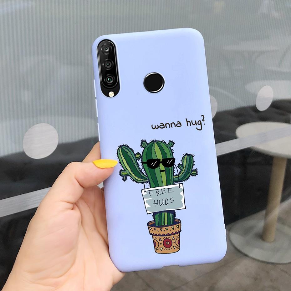 Flower Phone Cases For Huawei P30 Lite Pro Case Cover On Fundas Huawei P30 P30lite P 30 lite pro P30pro Cute Soft Silicone Cases