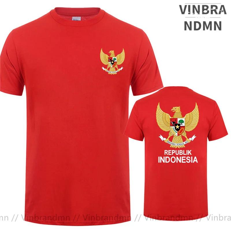 Indonesia Indonesian Coat Of Arms T Shirt Unisex Unisex Jerseys Nation Team Tshirt Meeting Fans Streetwear Fitness Casual Idn Tshirt